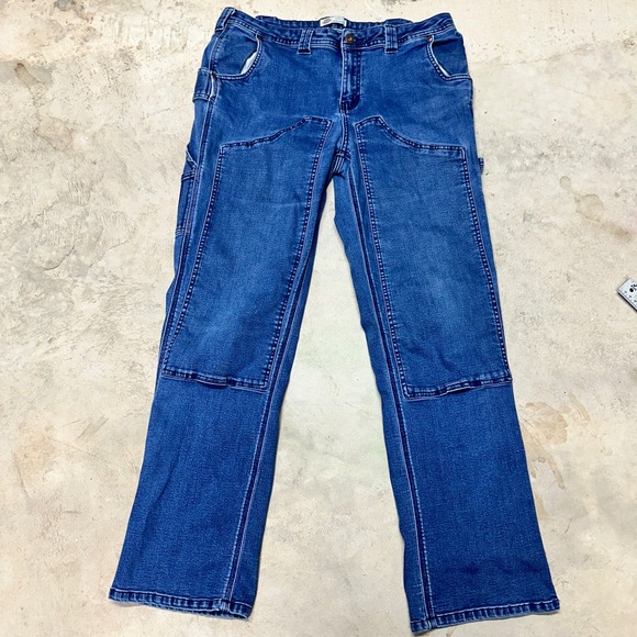 Dickies Crafted for Women Carpenter Jeans Size 16 Denim Blue - Picture 1 of 10